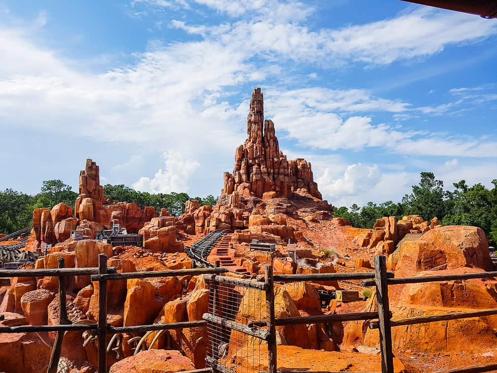 Big Thunder Mountain at Disney World