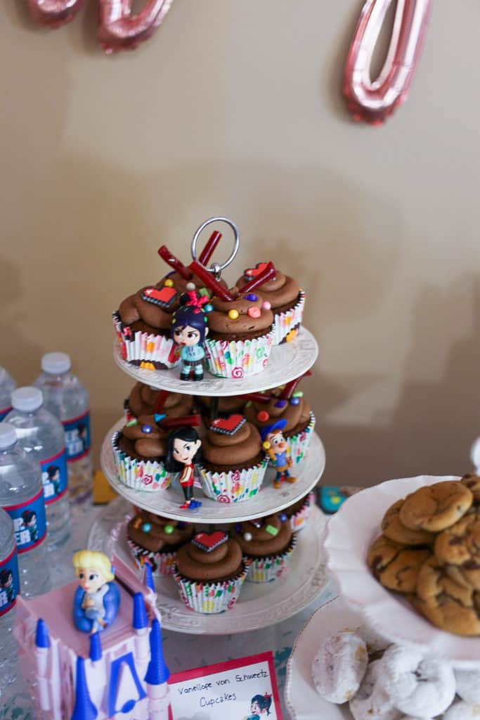 chocolate disney themed cupcakes