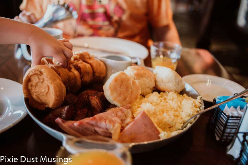 breakfast food at Disney's Ohana